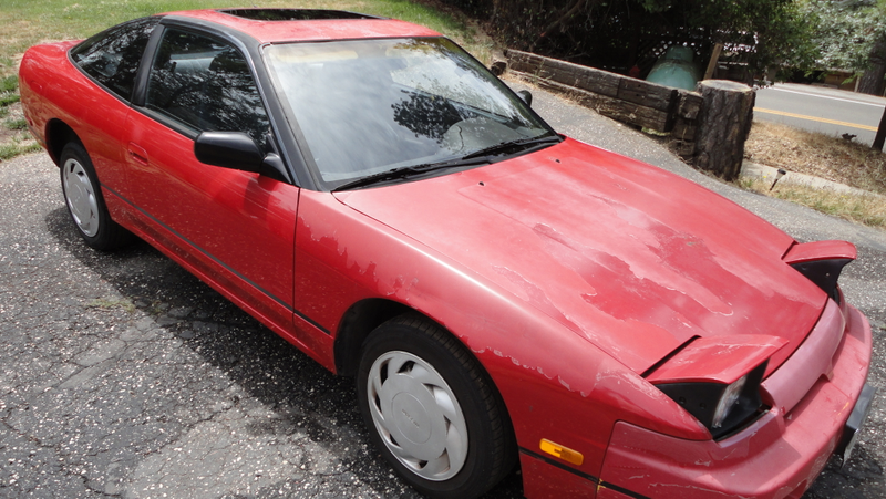 At least the paint on the sides was glossy.